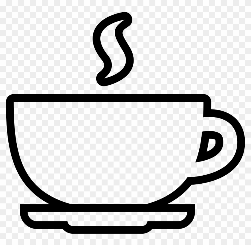 Coffee Cup Drawing Free At Getdrawings - Outline Image Of Cup #833152