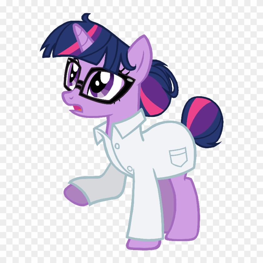 Equestria Girls Ponified, Glasses, Lab Coat, Ponified, - Cartoon #833226