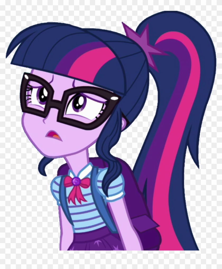 Sci-twi Huh, What Is That By Thebarsection - Equestria Girls Sci Twi Lonely #833304