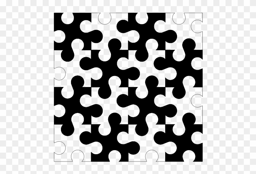 Counterchange Pattern Allied To The Chess Board Design - Pattern #833406