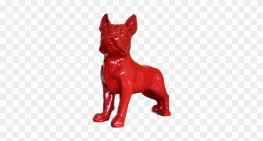 Statue Sculpture Chien Bouledogue Francais Xxl Colori - Chihuahua #833431