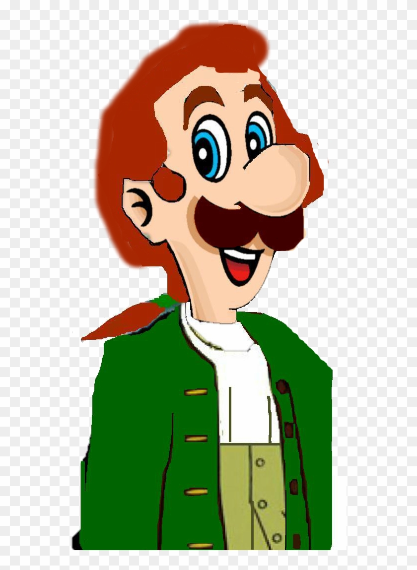 Luigi As Human Lumiere/thomas Jefferson By Jeffersonfan99 - Thomas Jefferson Clip Art #833512