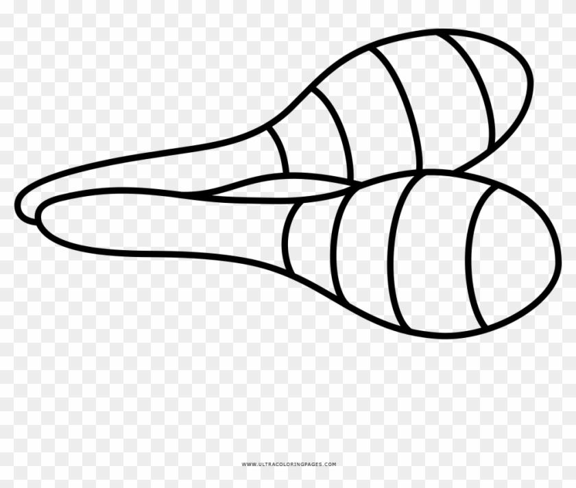 Maracas Coloring Page - Maracas Da Colorare #833561