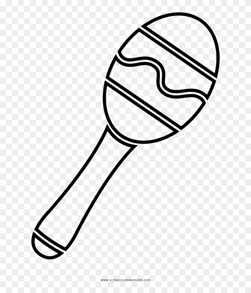 Portfolio Maracas Coloring Pages Page Ultra - Maraca Para Colorear #833595