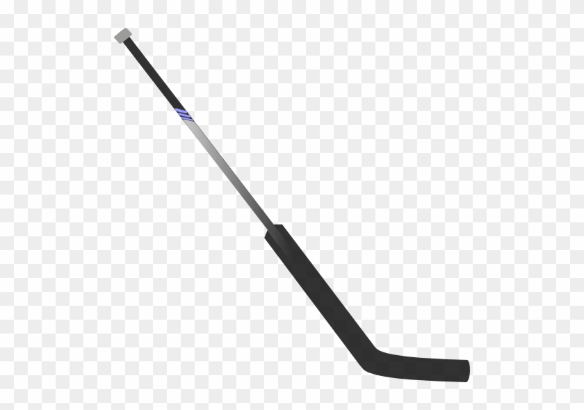 Goalie Hockey Stick Clipart - Goalie Hockey Stick Vector #833623