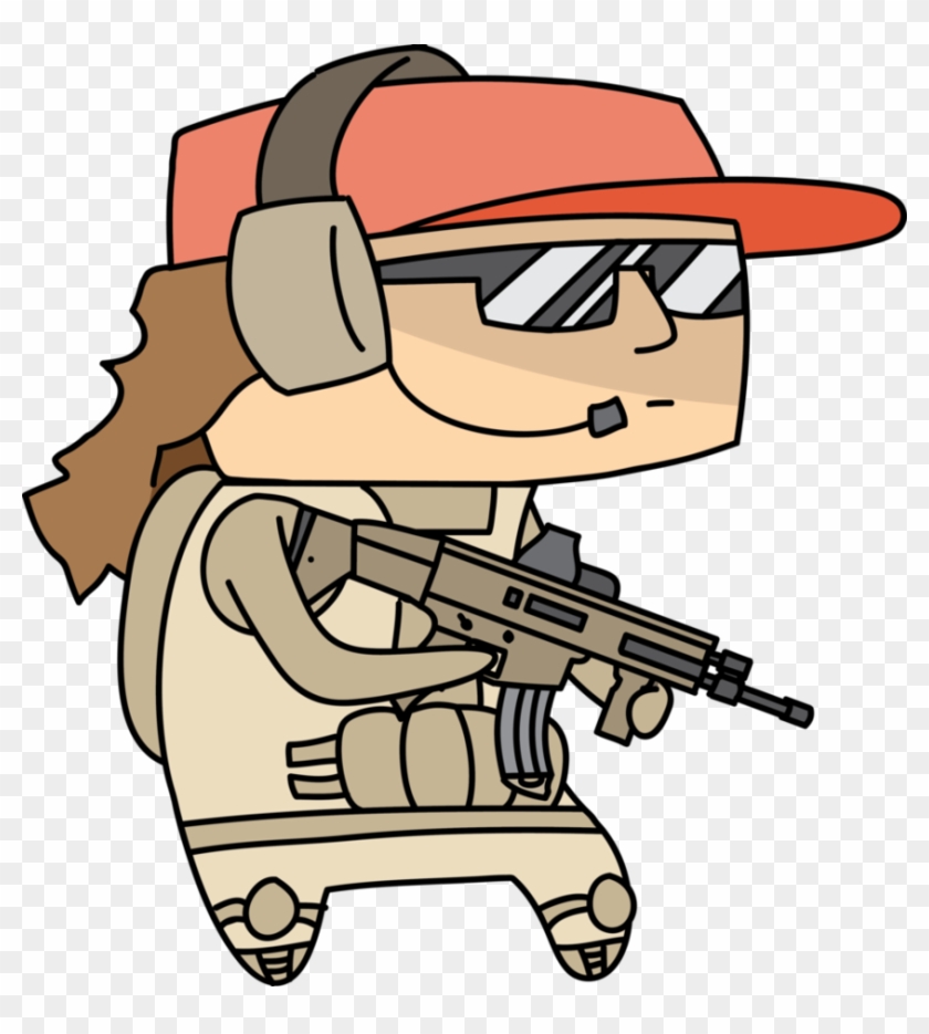 Andy, The Tactical Operator By Lockway - Cartoon #833633