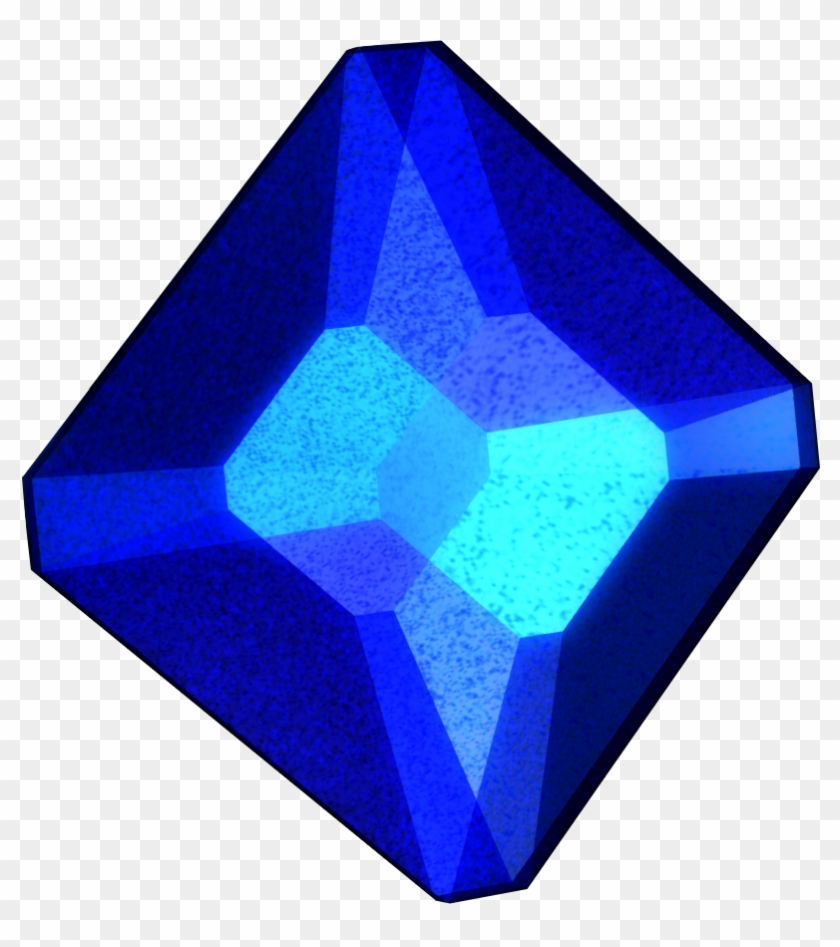 Sapphire Stone Transparent - Skyrim Mark Of Dibella #833712