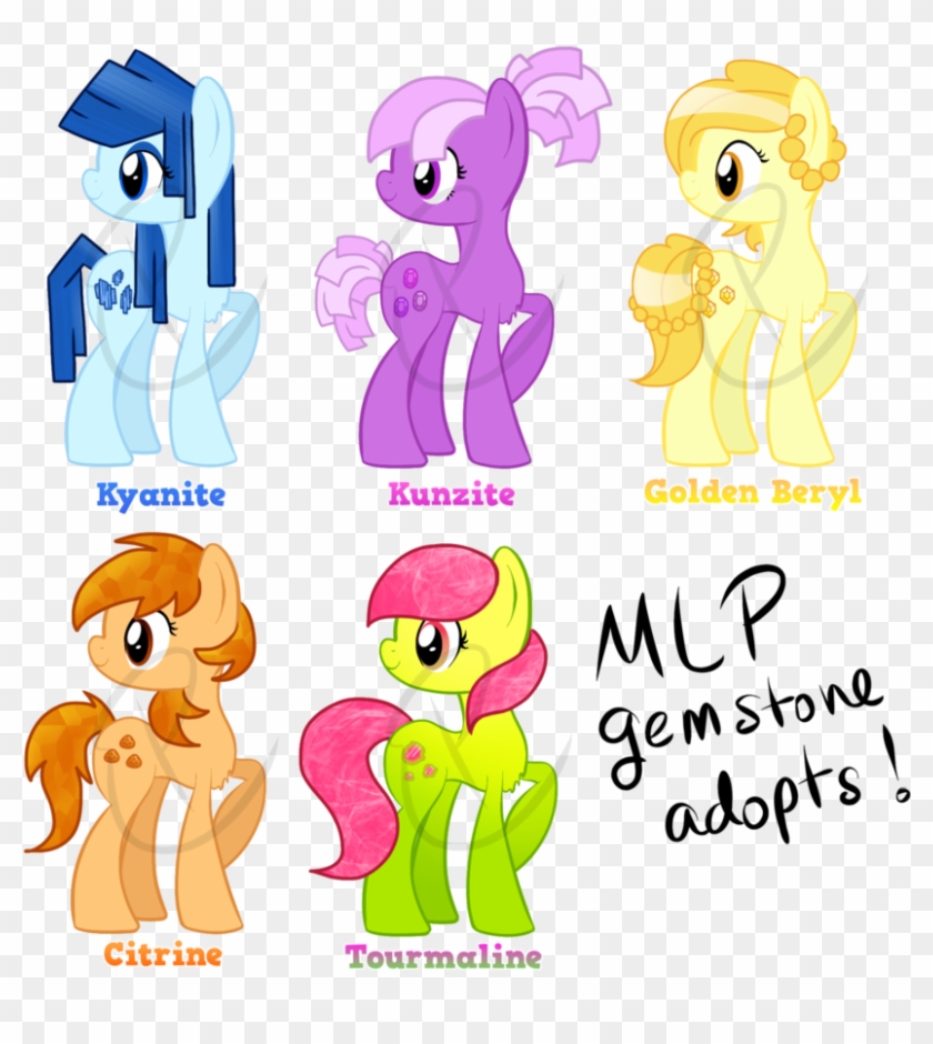 Mlp Gemstone Adopts - My Little Pony Gemstones #833848