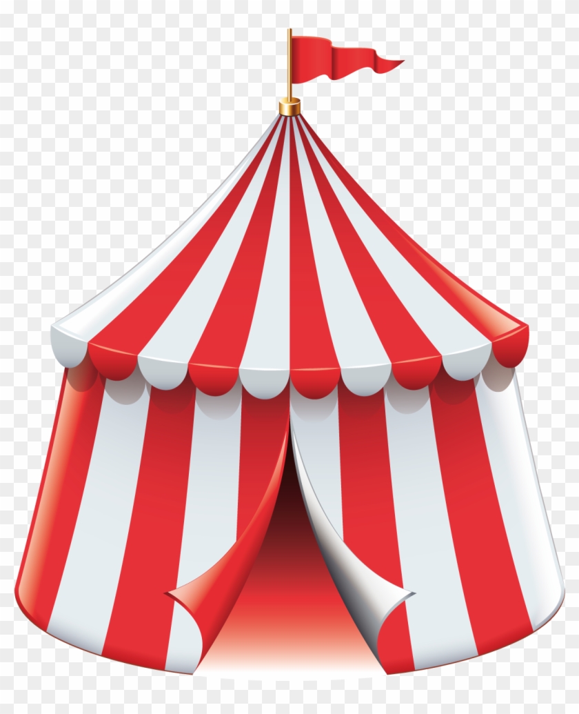 Circus Tent Stock Illustration Illustration - Vector Graphics #833872