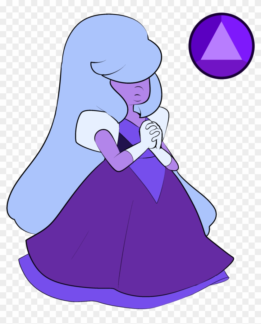 Safiros De Steven Universe - Steven Universe Purple Sapphire #833912