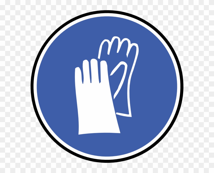 Hand Safety Gloves Clipart - Wear Gloves Clipart #834003