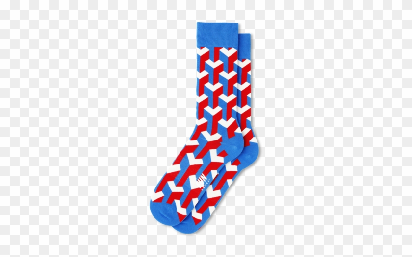 Men's Illusionist Geo Socks - Sock #834018