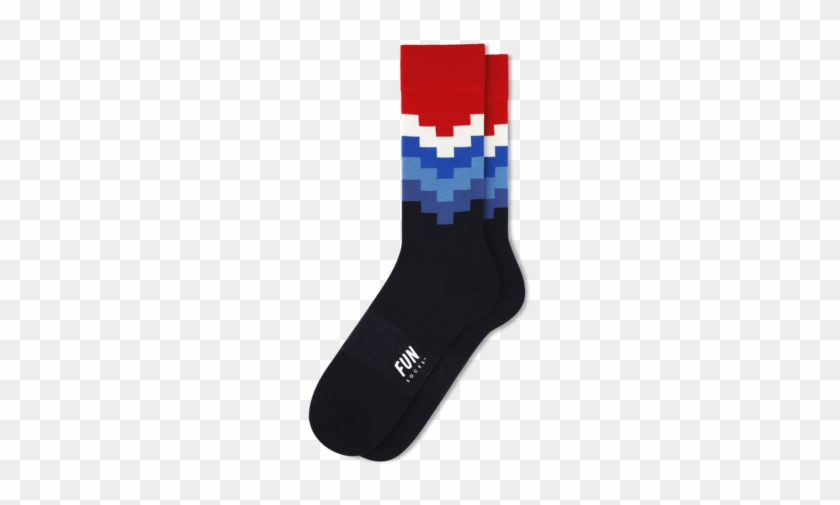Men's Geo Stripe Socks - Sock #834061
