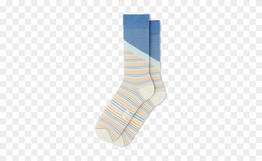 Men's Stripe Block Socks - Sock #834064