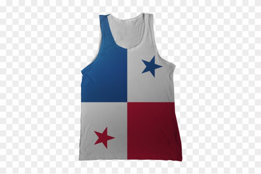 Panama Flag Tank Top - Panama 8 Inch X 12 Inch Stick Flag #834070