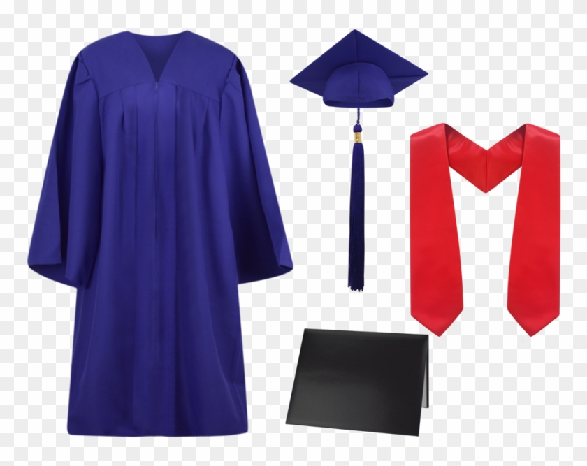 Purple - Cap Gown And Tassel #834139