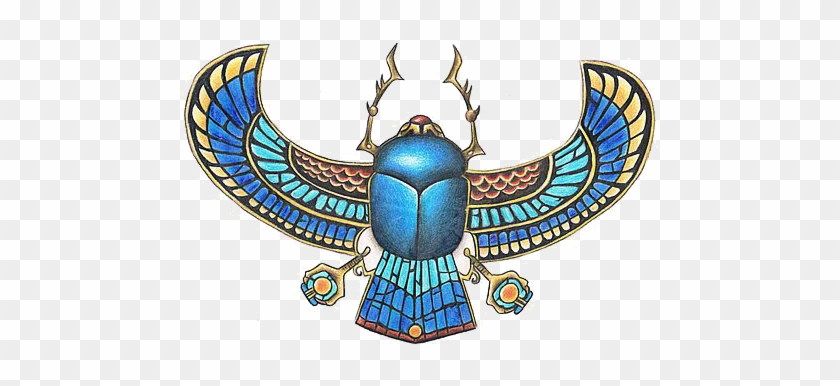 Reincarnation From Latin Meaning "entering The Flesh - Scarab With Wings #834145