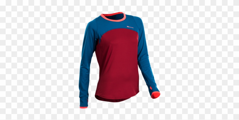 Sugoi Women's Fusion Core Long Sleeve, Varsity Red - Long-sleeved T-shirt #834203