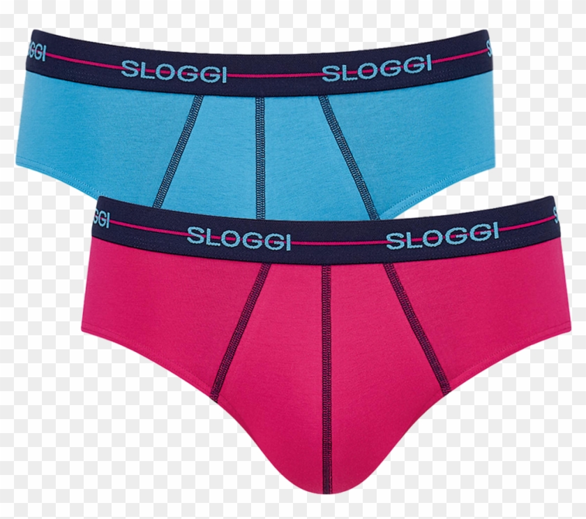 Start Midi Brief 2 Pack Pink/blue - Sloggi #834246