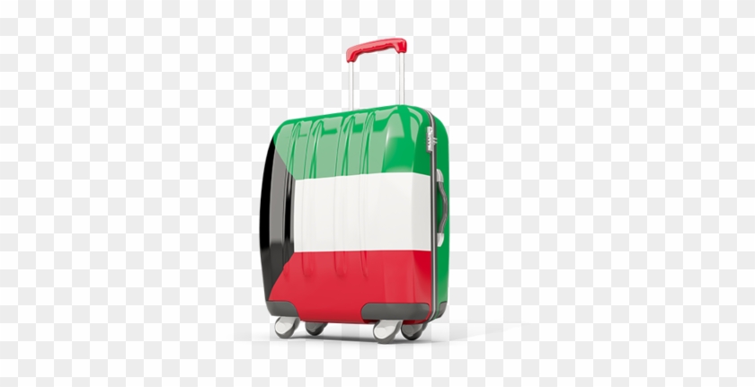 Illustration Of Flag Of Kuwait - Indian Flag Travel Bag #834285