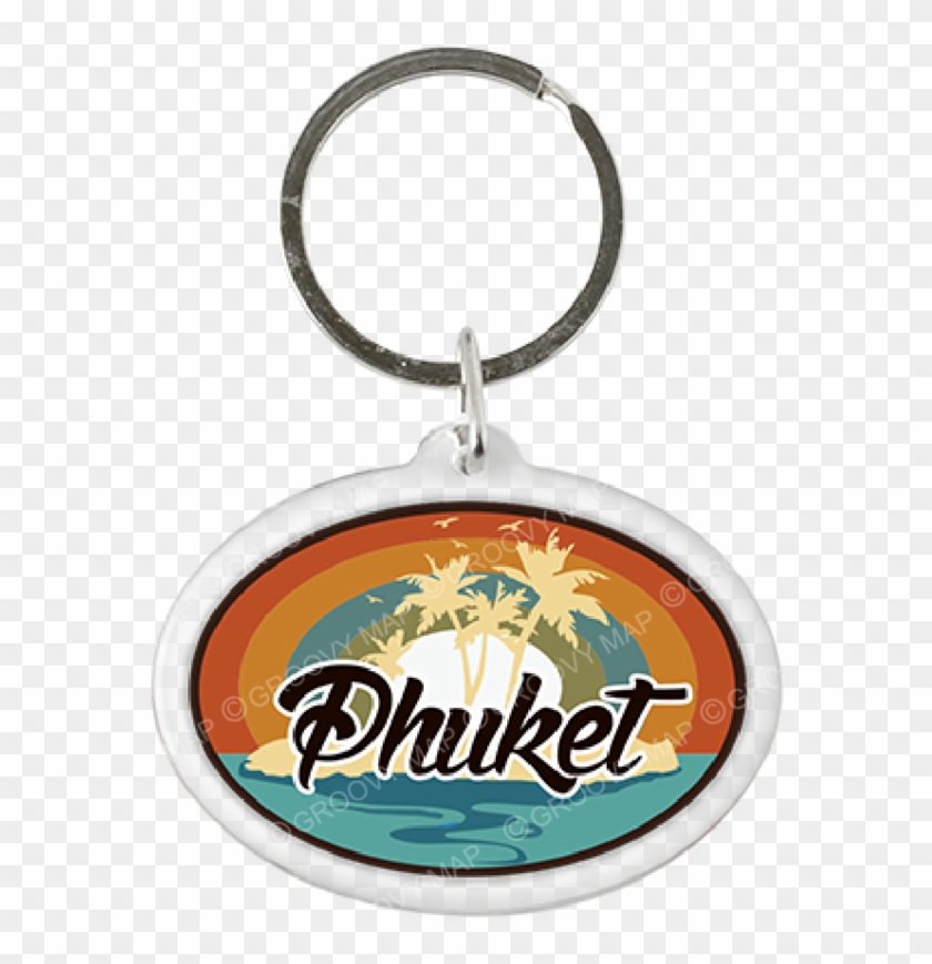 Palm Trees, - Keychain #834513