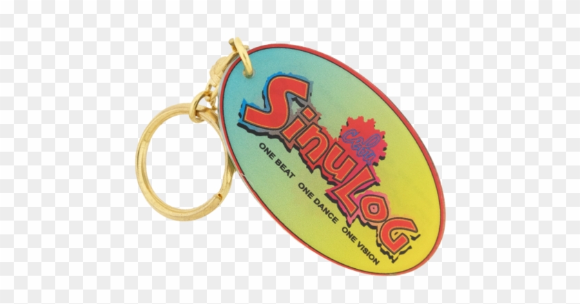 Sinulog Acrylic Oval Keychain 60mm - Keychain #834612