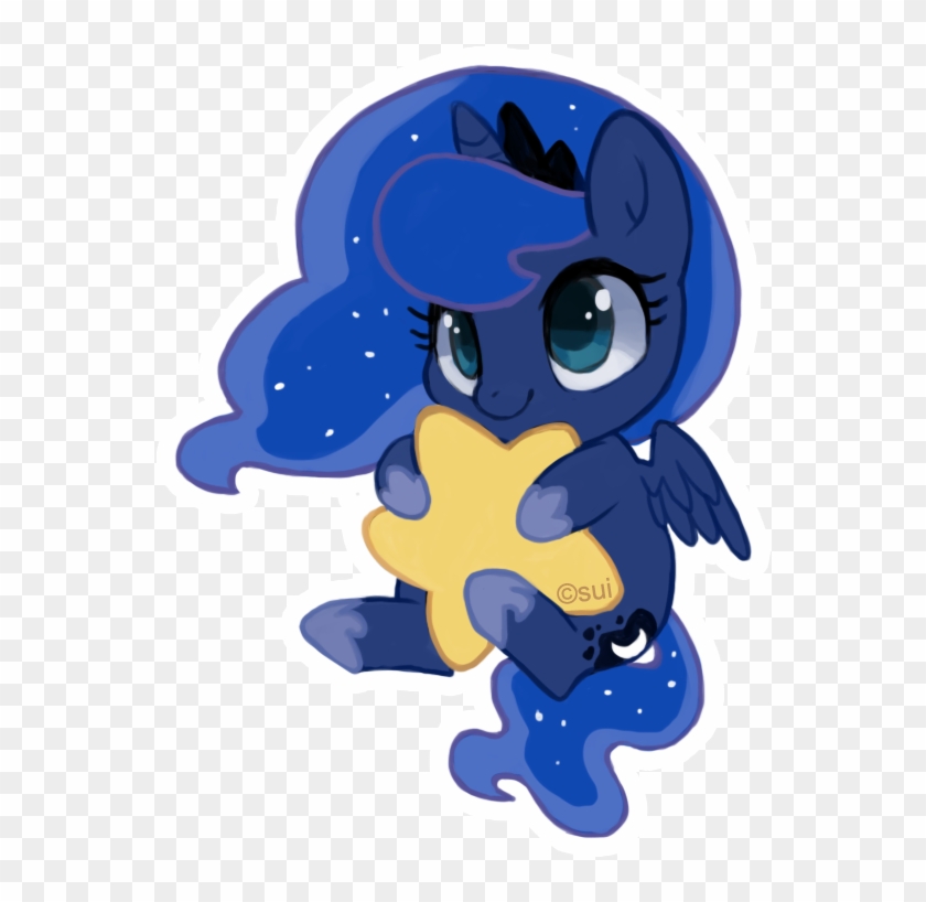 Luna Keychain By *suikuzu On Deviantart Wittle Wuna - Cute Luna Princess Mlp #834617