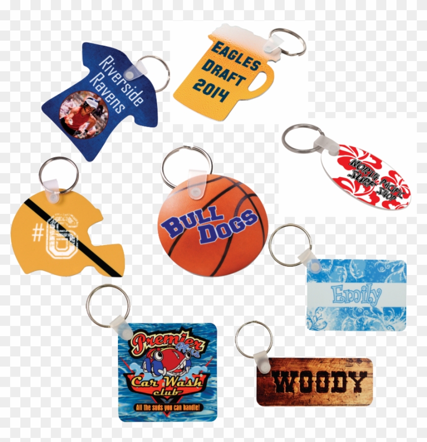 Gloss Sublimated Aluminum Keychain - Gloss Sublimated Aluminum Keychain #834623