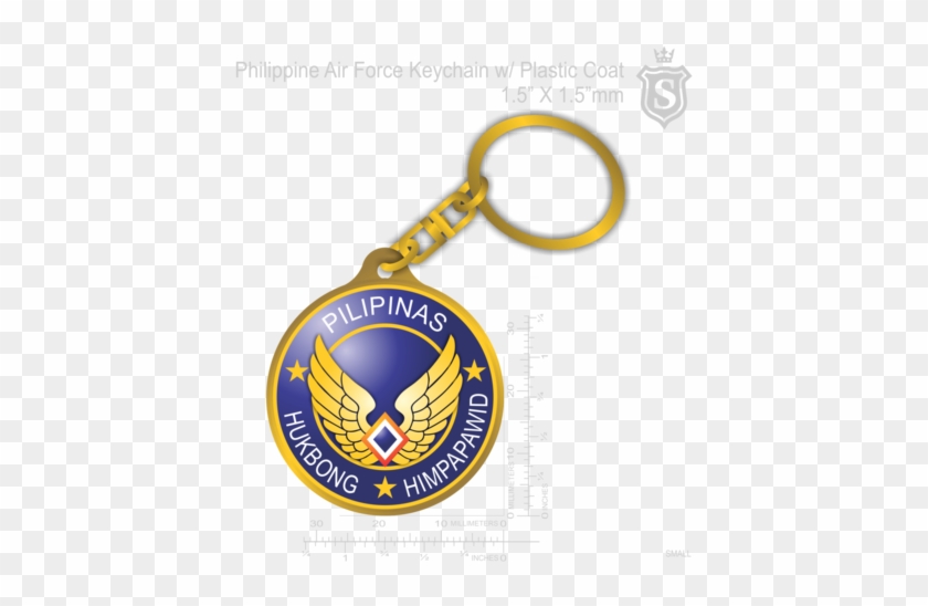 Philippine Air Force Keychain Gold - Emblem #834698