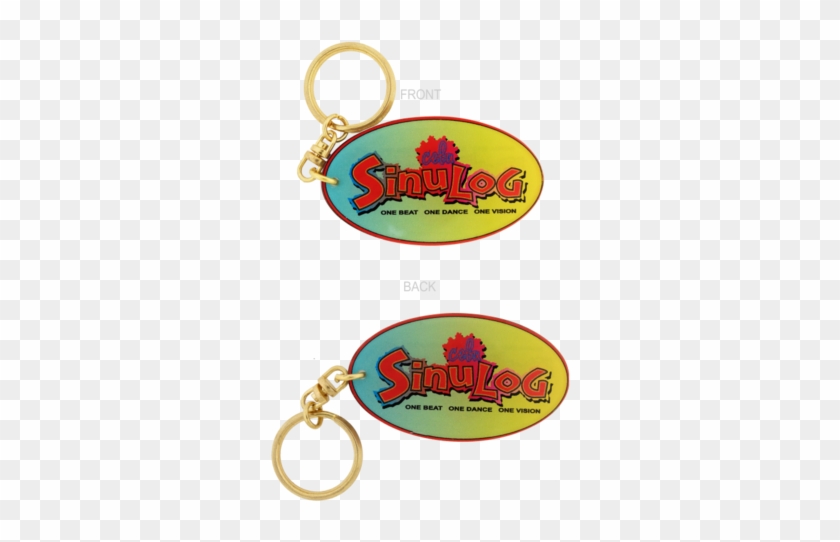 Sinulog Acrylic Oval Keychain 60mm - Keychain #834701