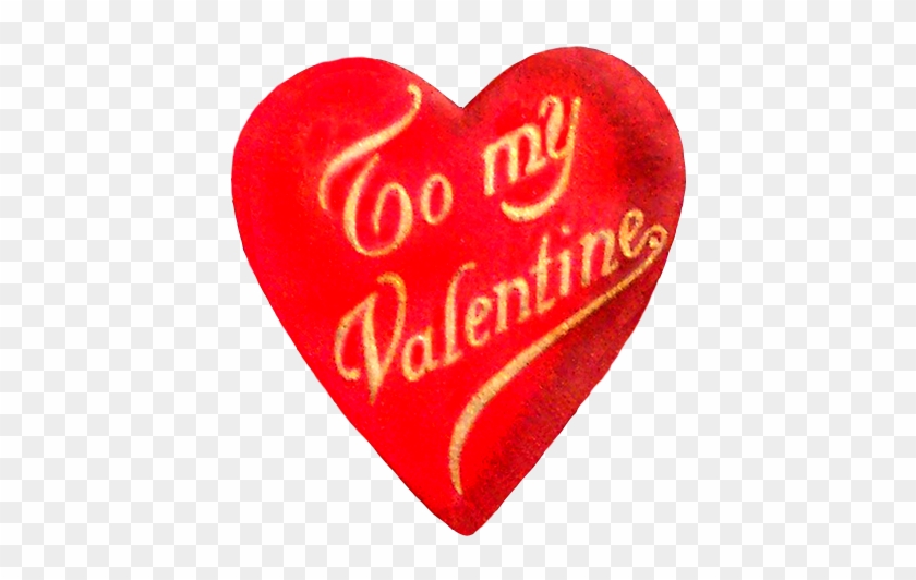 Vintage Valentine's Day Heart, Happy Valentine - Free Victorian Clipart Valentine #834799