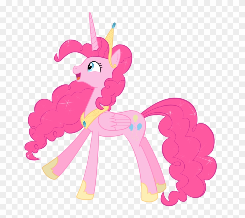 Alicorn Pinkie Pie By Sweetie-madiselle - Пони Принцесса Пинки Пай #834851