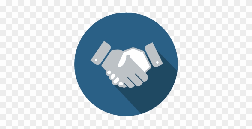 Agreement, Business Deal, Handshake, Partnership Icon - Vk Icon Circle #834873