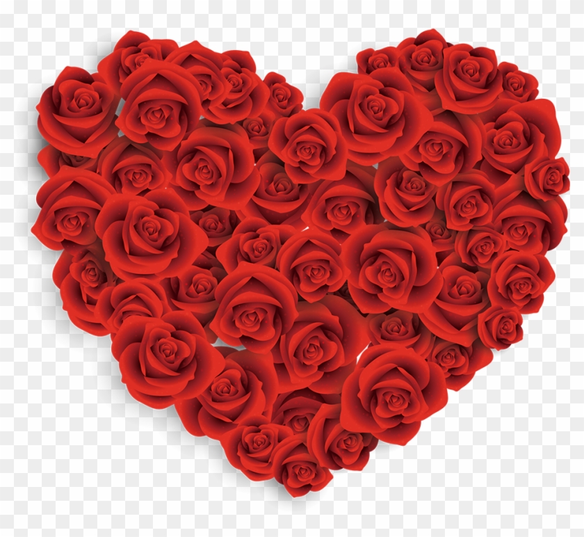 Valentines Day Heart Rose Gift Clip Art - Good Morning My Valentine #834934