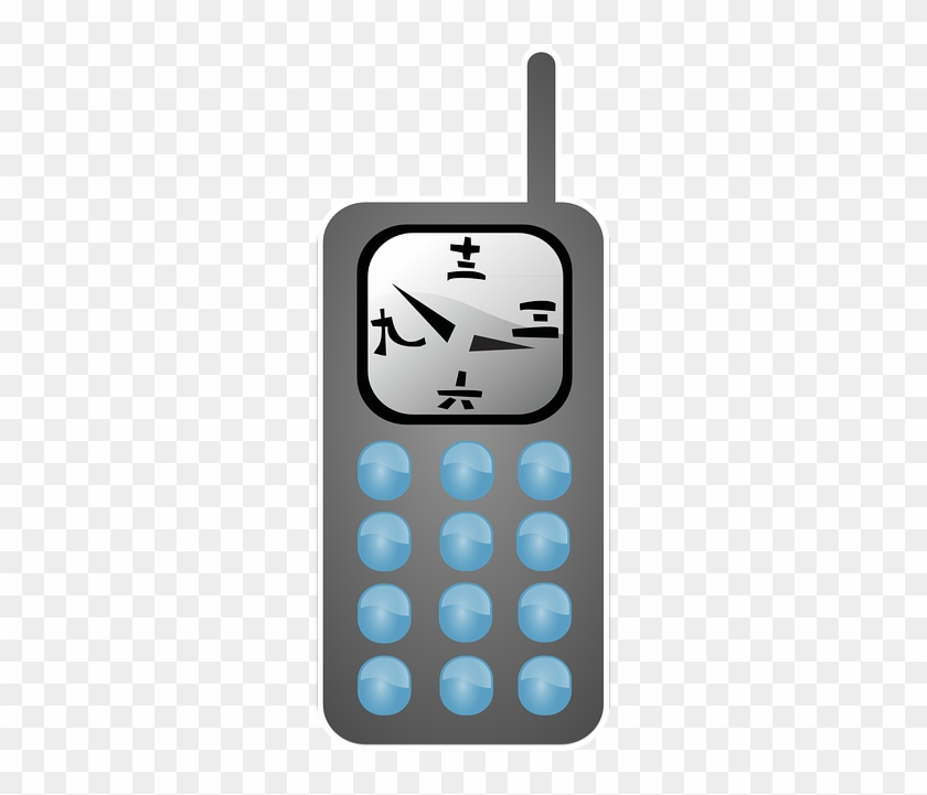 Wireless, Telephone, Cellular, Mobile, Talk - Icon Điện Thoại Di Động #834942