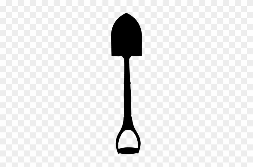 Shovel Silhouette Transparent Png - Shovel Silhouette #834949