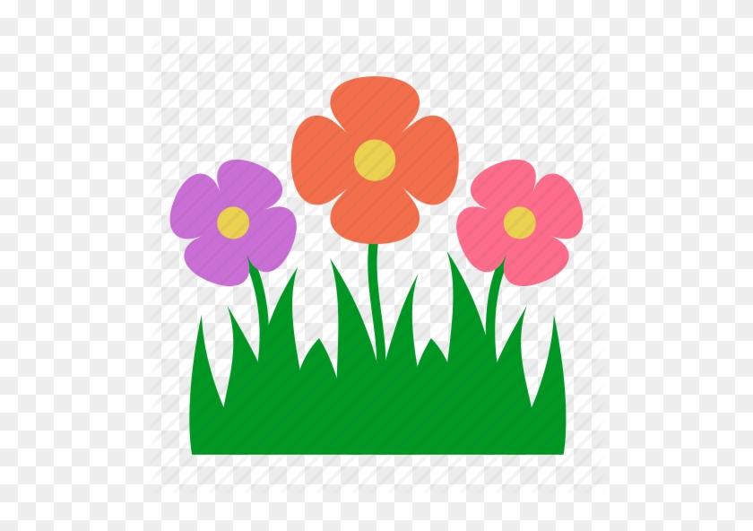 5,971 Free Vector Icons - Grass And Flowers Icon #835071