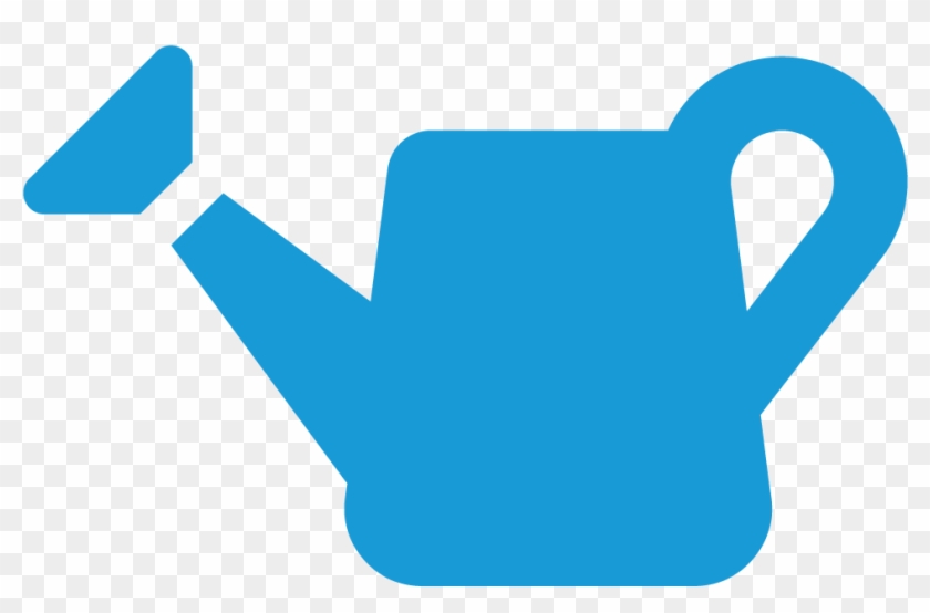 Munns Icon - Watering Can Icon Blue #835144
