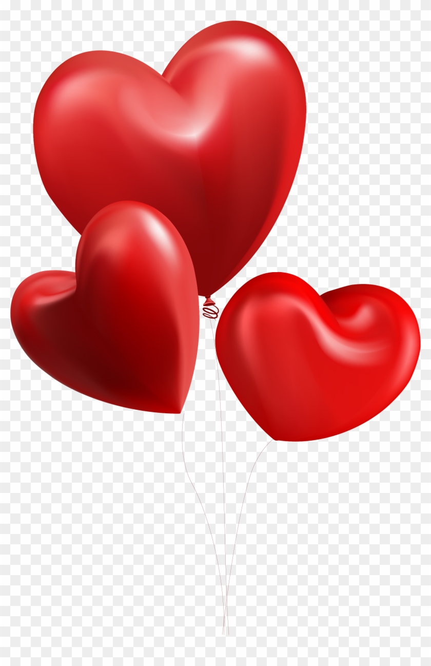 Valentine's Day Heart Balloon Illustration - Valentine's Day #835158