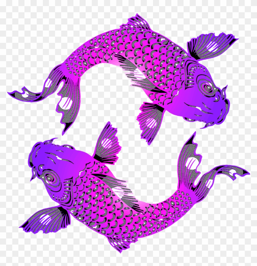 Koi Carp Fish Water Japanese Png Image - East Urban Home 'asia Floral Koi Fish' Graphic Art #835194