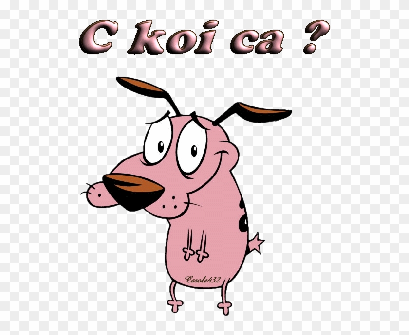 C Koi Ça - Courage The Cowardly Dog Stock #835226