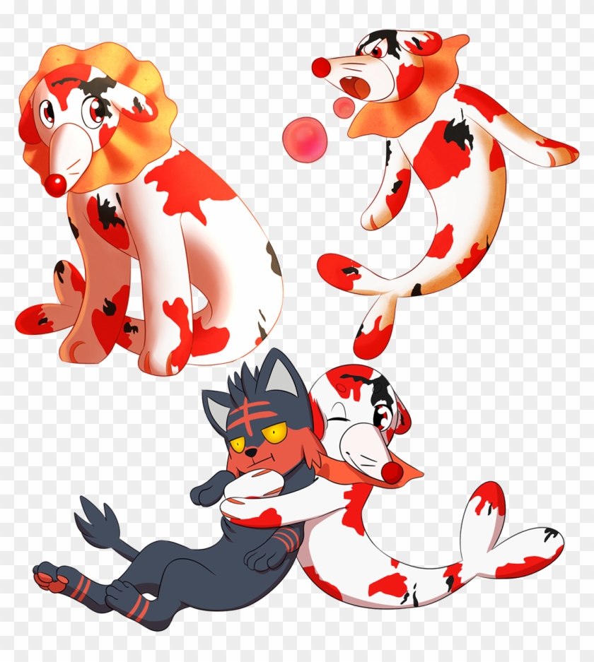 Koi Princess By Sparkedrat - Cartoon #835294