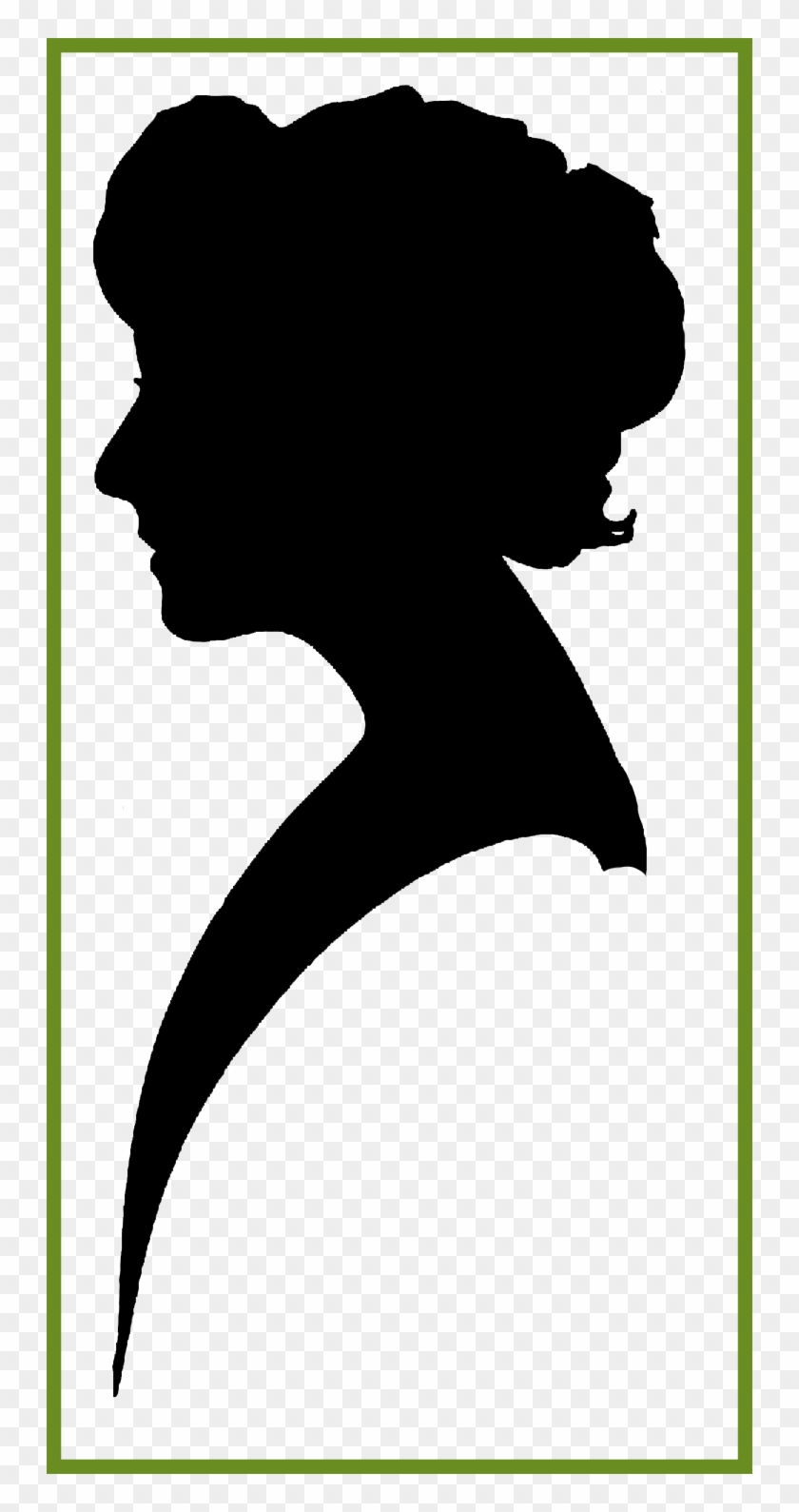 Unbelievable Old Fashion Silhouette Clip Art Clipart - Woman Clipart Png #835349