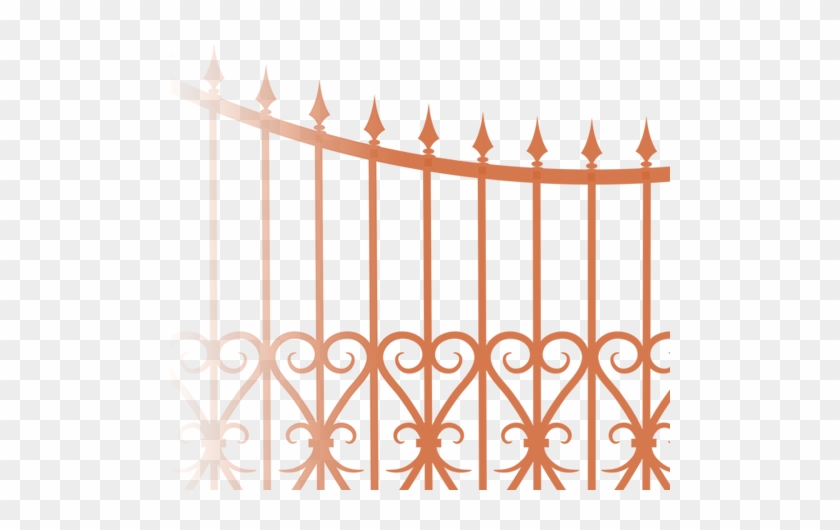 Wrought Iron Driveway Gates - Motif #835363