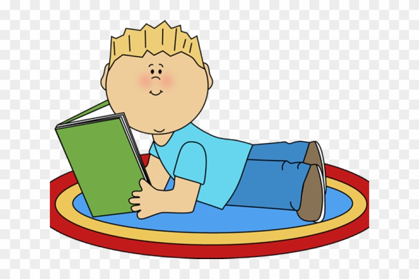 Boy Reading Clipart - چگونه شاگرد اول کلاس شویم #835374
