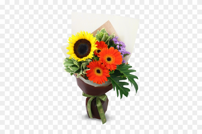 Tourne Doublesol - Transparent Sunflower Boquet #835396