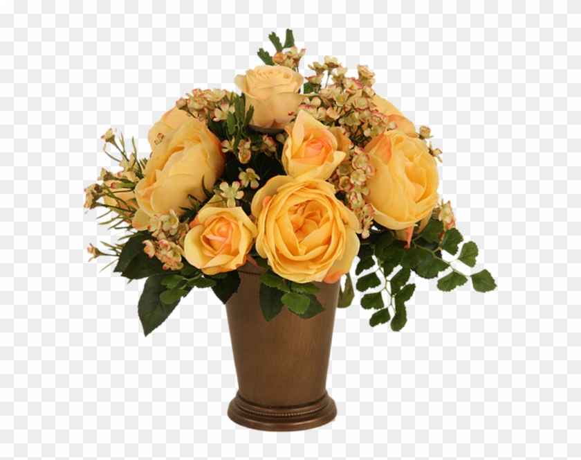 Buket Güller Png Bouquet Of Roses - Vasos Com Flores Png #835420