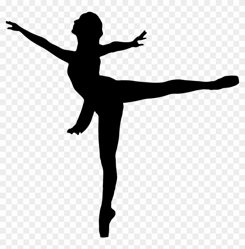 Clipart - Dancer Silhouette Png #835475
