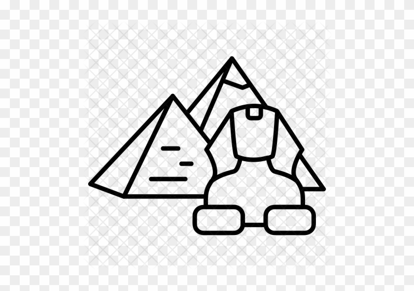 Pyramid Icon - Egypt Pyramid Icon #835521