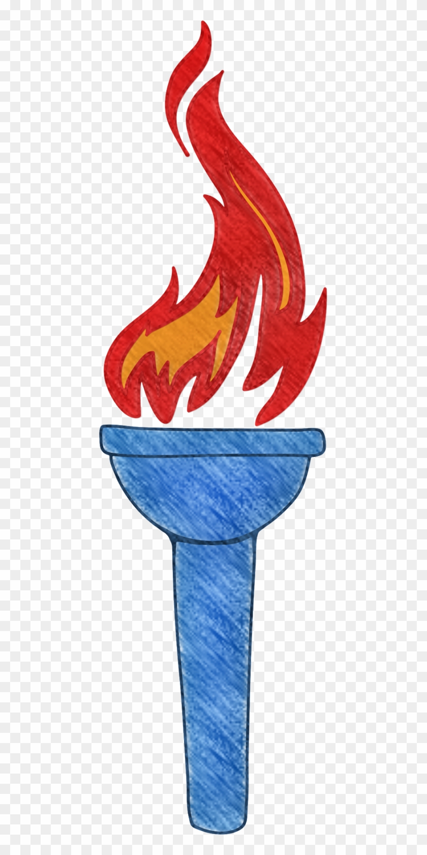 Croft's Classroom - Torch Clipart Png #835536